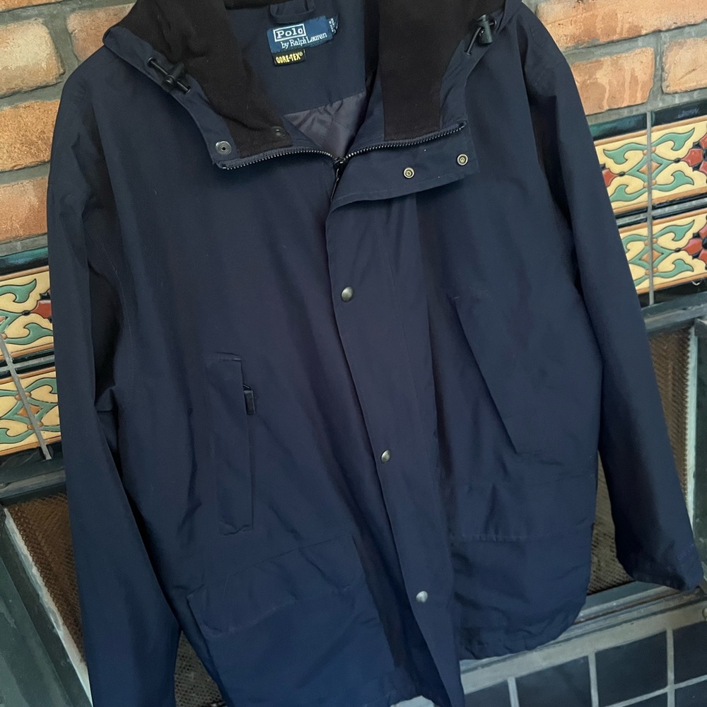 Polo by Ralph Lauren Navy Performance Jacket - Picture 5 of 7